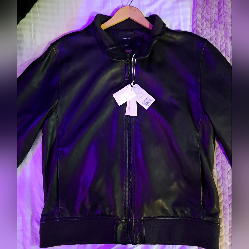 Vince Camuto leather jacket